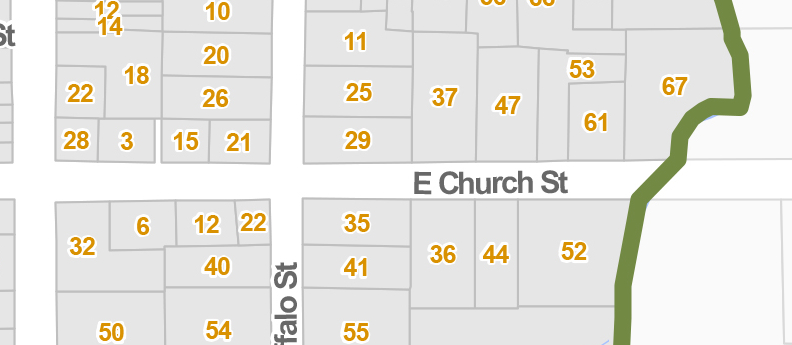 east church street map