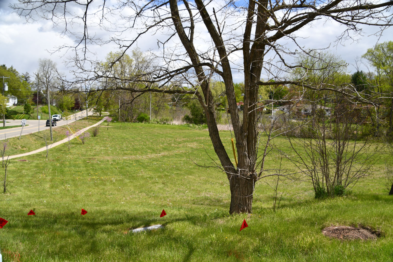 emtpy lot on waldon road and main street