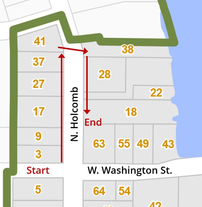 north holcomb street tour