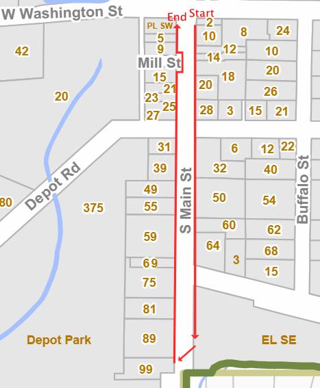 south main walking tour