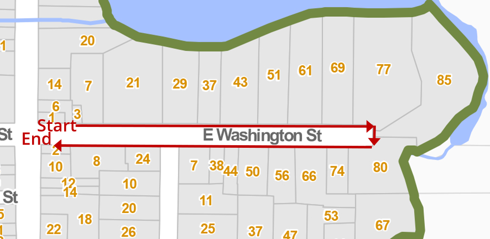 east washington street tour